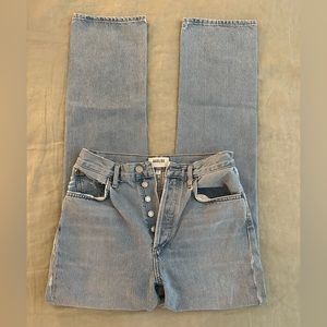 Agolde straight jeans